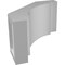 Ekena Millwork 3 1/2-in. W x 6-in. D x 6-in. H Merced Architectural Grade PVC Knee Brace BRCP035X06X06MRC - alternate 3